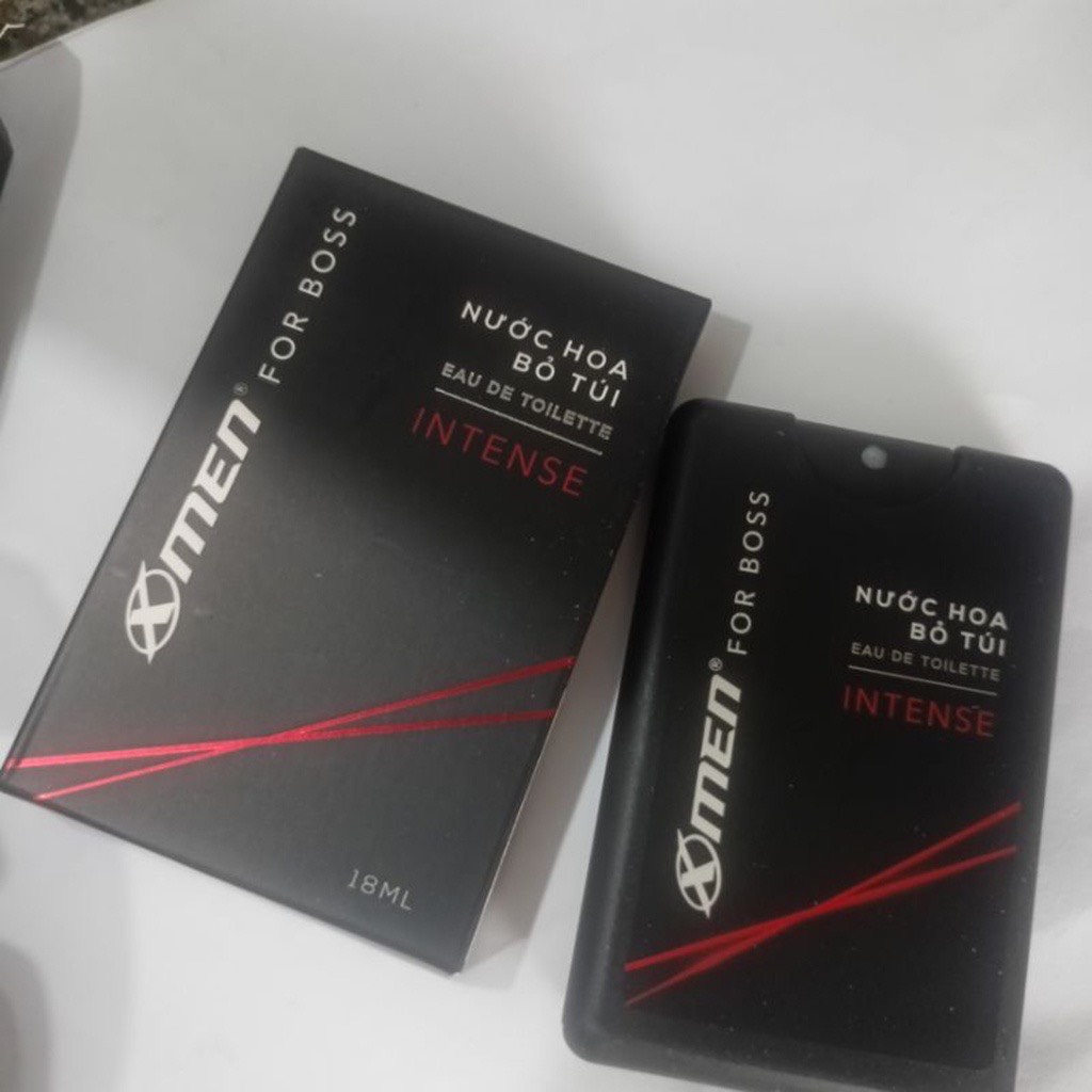 Nước hoa bỏ túi Xmen for Boss Intense 18ml