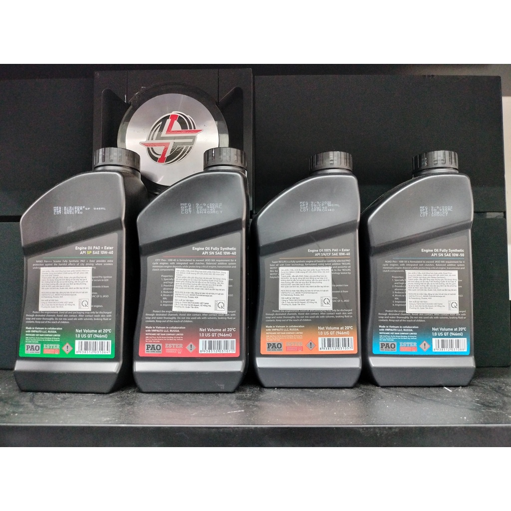 Nhớt Super RESURS dành cho xe máy, moto PKL &PKN, xe tay ga