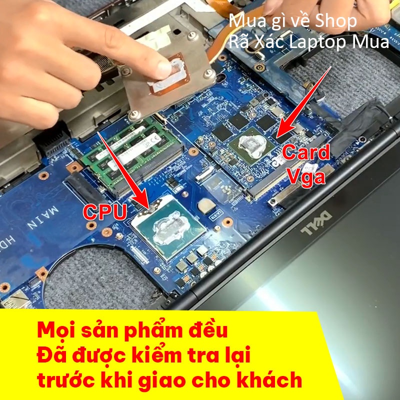 CPU Laptop Core i7 4800mq Bóc Máy Dell Precision M6800 Xịn Xò Nâng Cấp Cho Các Dòng Máy Thế Hệ 4