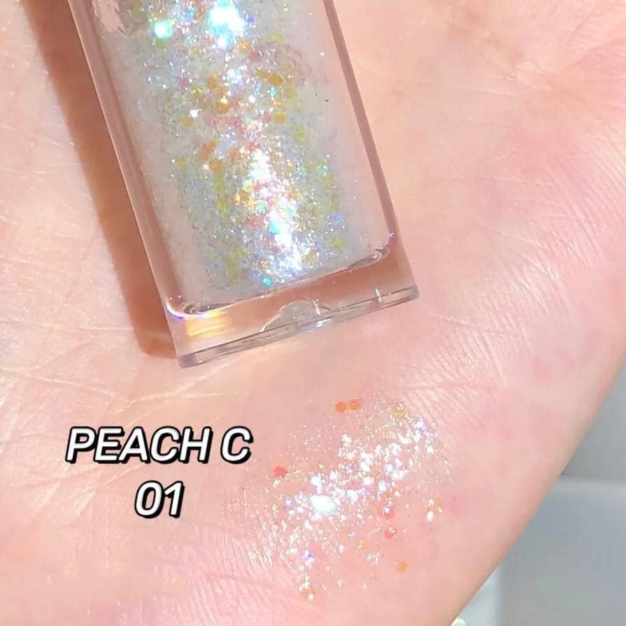 Nhũ mắt Peach C Champagne Eye Glitter siêu lấp lánh lung linh - Bebeau