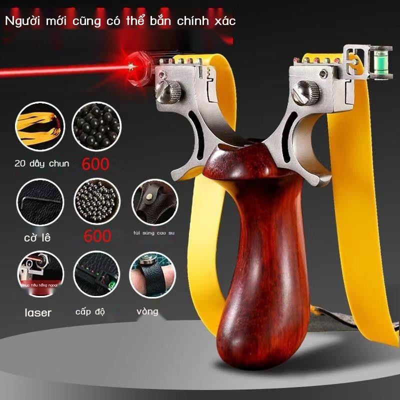 Thép không gỉ súng cao su kim loại gỗ chắc chắn ngoài trời chất lượng cao dành cho người lớn cạnh tranh k