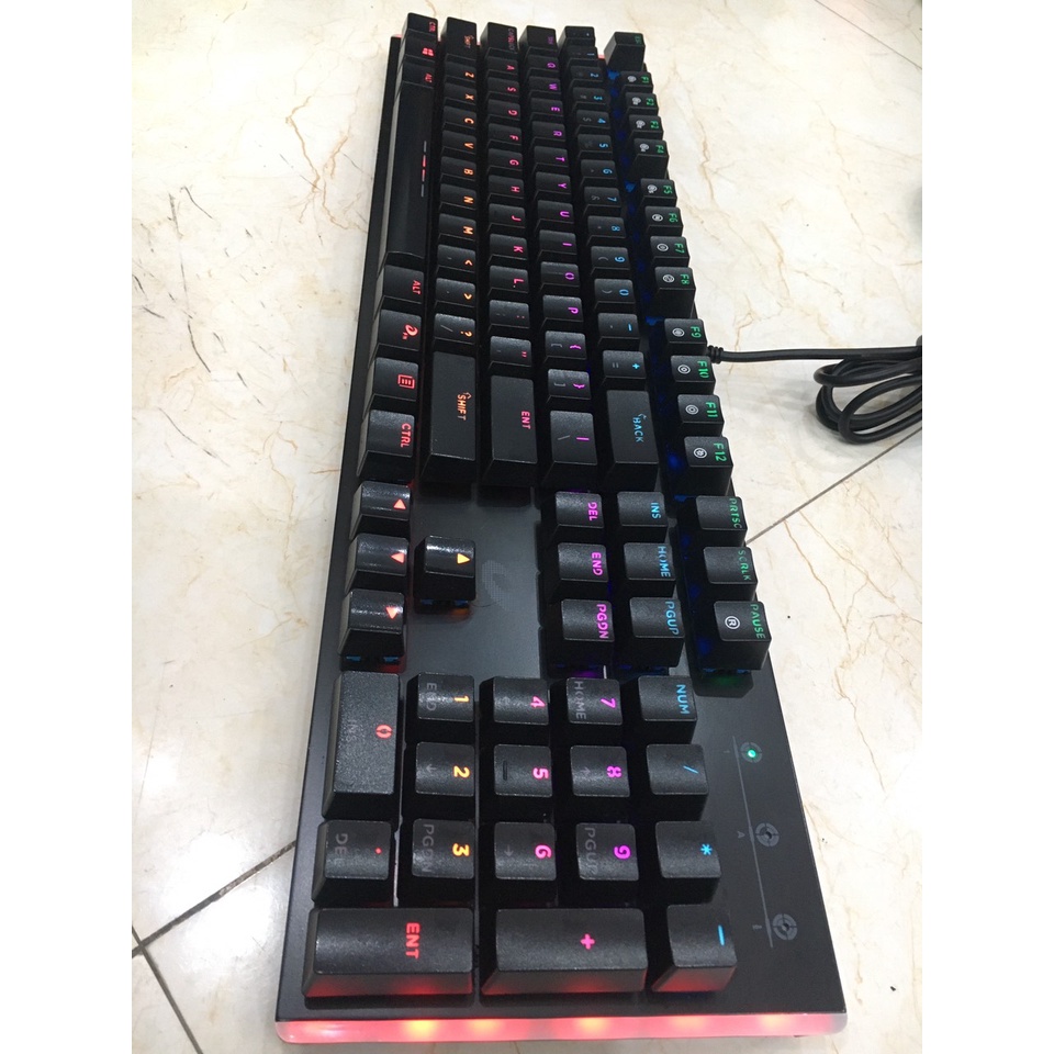 Bàn phím cơ Dareu EK520 Optical Hàng thanh lý còn BH chính hãng dài