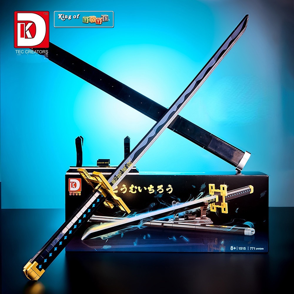 Đồ Chơi Lắp Ráp Mô Hình Kiếm Nhật Luân Của Hà Trụ Tokitou Muichirou Trong Kimetsu No Yaiba No.DK1515 Với 700+ PCS
