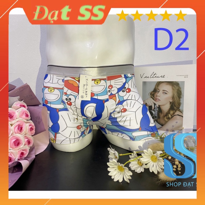 Quần xì nam thun lạnh  cao cấp in hình hoạt tuyệt đẹp tom, jerry, minion , super...