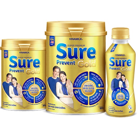 [ DATE MỚI] SỮA BỘT SURE PREVENT GOLD 400GR