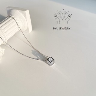 Dây chuyền nữ ,dây chuyền nữ bạc ta mặt ổ đá giá yêu byl jewelry