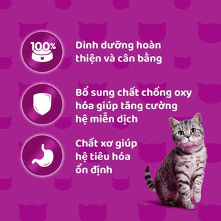 [XẢ KHO DATE NGẮN] Hạt Whiskas Junior 450g - thức ăn hạt cho mèo con