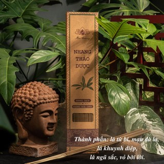 Nhang Mộc Hương nhang sạch từ thiên nhiên Hộp 180 cây dài 30cm