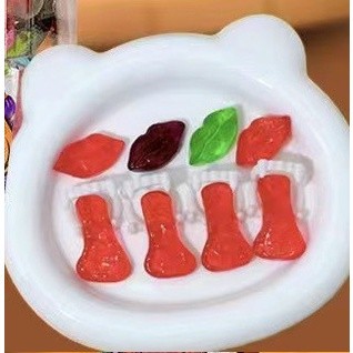 kẹo dẻo lưỡi , môi hàm răng halloween
