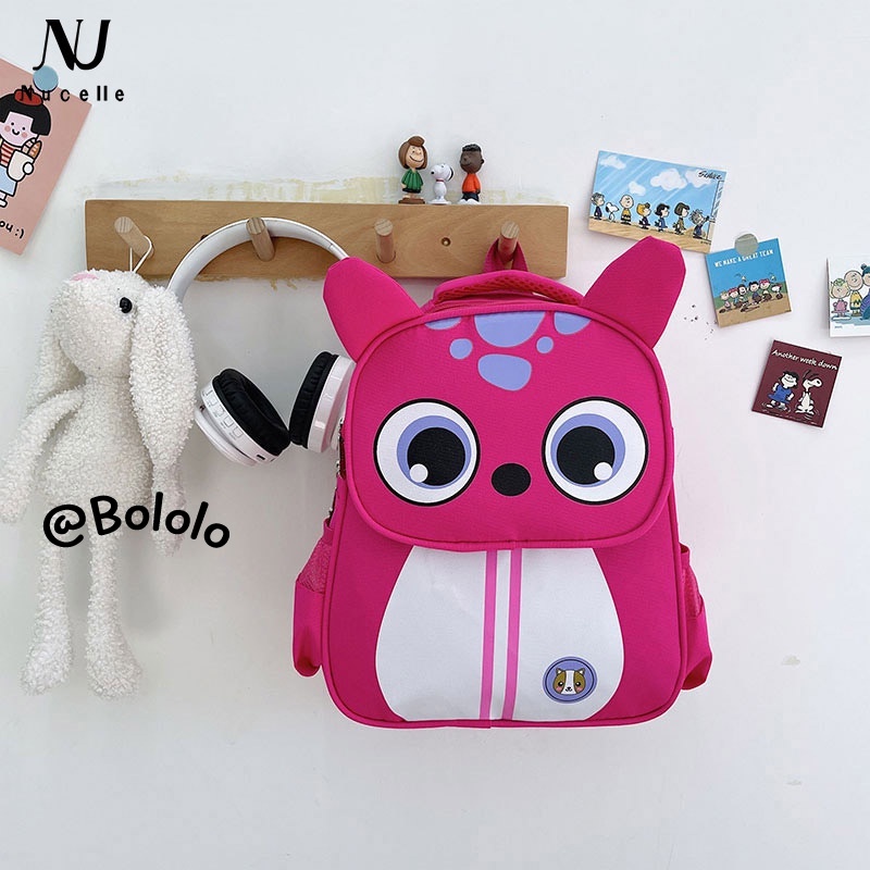 Bololo Ba Lô Đi Học Họa Tiết Gấu Hoạt Hình Dễ Thương Thời Trang Mùa Xuân 2022 Cho Bé