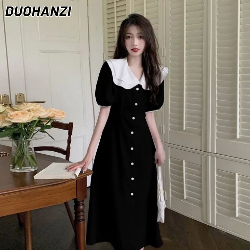 Đầm Dài Thời Trang Hàn Quốc Xinh Xắn Dành Cho Nữ