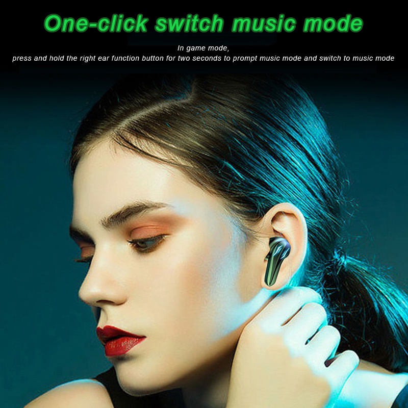 Tai Nghe Không Dây Sạc Pin Dài Chống Thấm Nước Giảm Tiếng Ồn