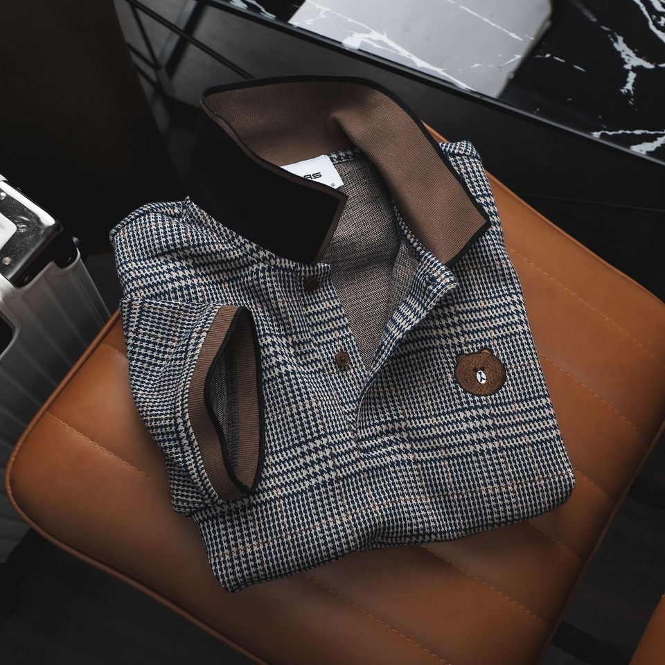 Áo Polo Nam Debutin Thêu Gấu Tỉ Mỉ Chất Vải Cotton Mịn Mát Phong Cách Trẻ Trung Form Regular Dễ Phối Đồ - FAPAS