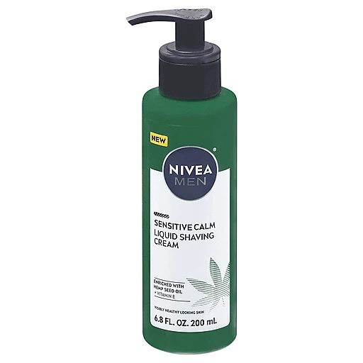 Kem cạo râu cho da nhạy cảm Nivea Men Liquid Shaving Cream Sensitive Calm 200ml (Mỹ)