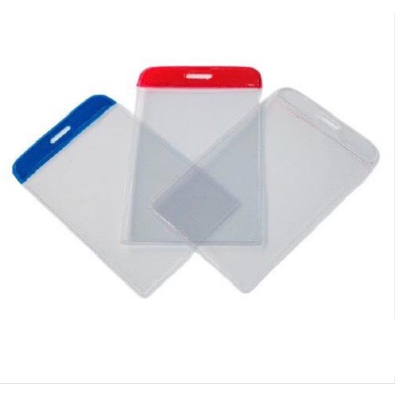 Thẻ đeo 9x12, đứng, nhựa dẻo