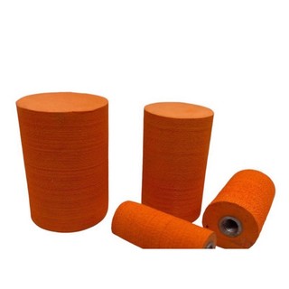Trục lu trắng gắn giấy nhám quả lu mút xốp giấy ráp 30 mm 52 mm 65 mm
