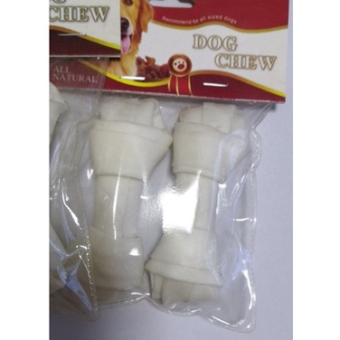 Xương nơ da bò 10cm (2 chiếc)