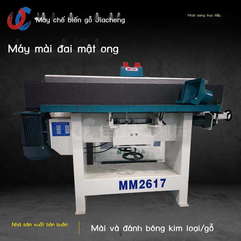Máy móc chế biến gỗ dọc phong trào chà nhám bay vành đai sander tính để bàn