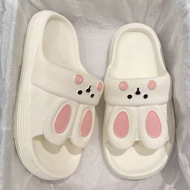 Dép Đi Trong Nhà Dành Cho Nữ Chống Trượt Hình Thỏ Hoạt Hình Dễ Thương
