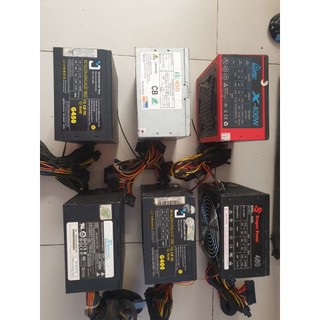Nguồn Jtek,Sesonic,Golden Field, Acbel,CoolerMaster...400w công suất thực có 6 Pin VGA