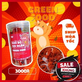 Khô Bò Sợi Ngắn 300gram ăn kèm bánh tráng bao nghiện