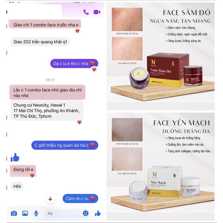 Kem Face Nám SÂM ĐỎ  Ngừa Sạm Nám, Giúp Trẻ Hoá Căng Bóng Da