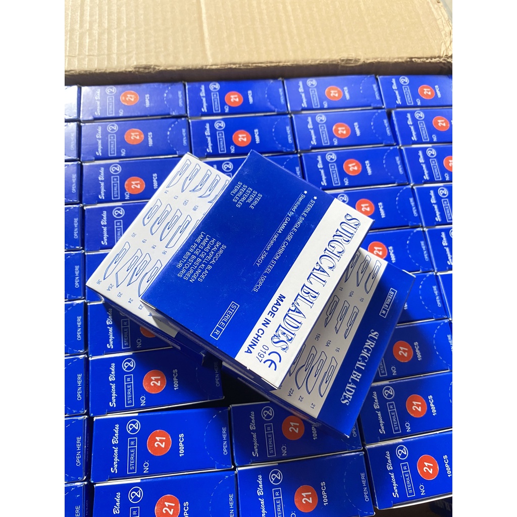 Lưỡi dao phẫu thuật Số 21 (dùng cán 04)