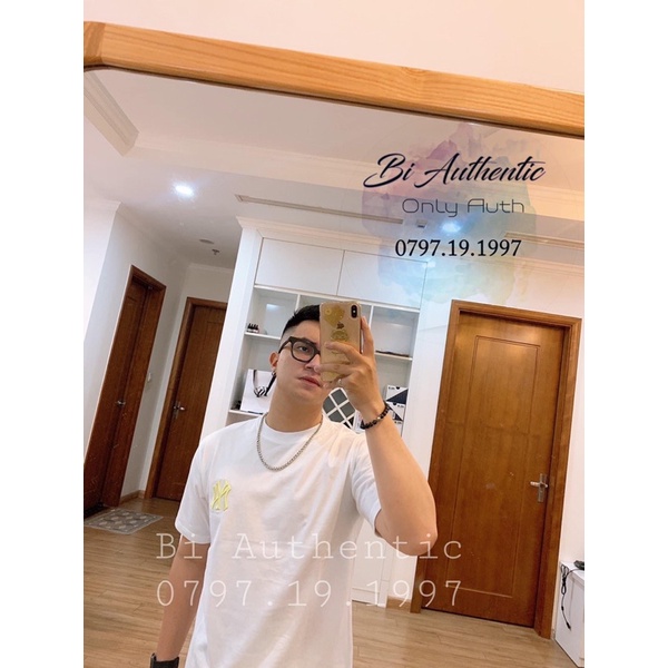 Áo Tee MLB logo rainbow