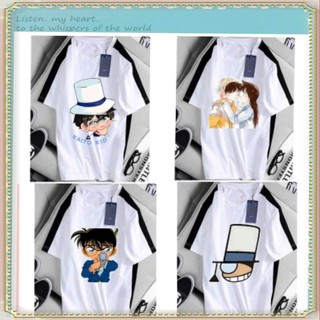 Áo thun conan , áo Conan thám tử - áo kaito kid tay lửng giá rẻ