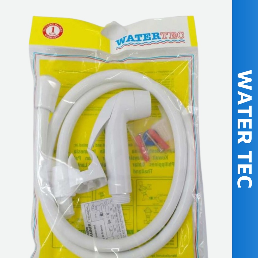Vòi xịt vệ sinh cầm tay inox cao cấp, bộ vòi xịt chính hãng (Naki - InoxSUS -WaterTec - Inax -Javal ) - Huy Tưởng