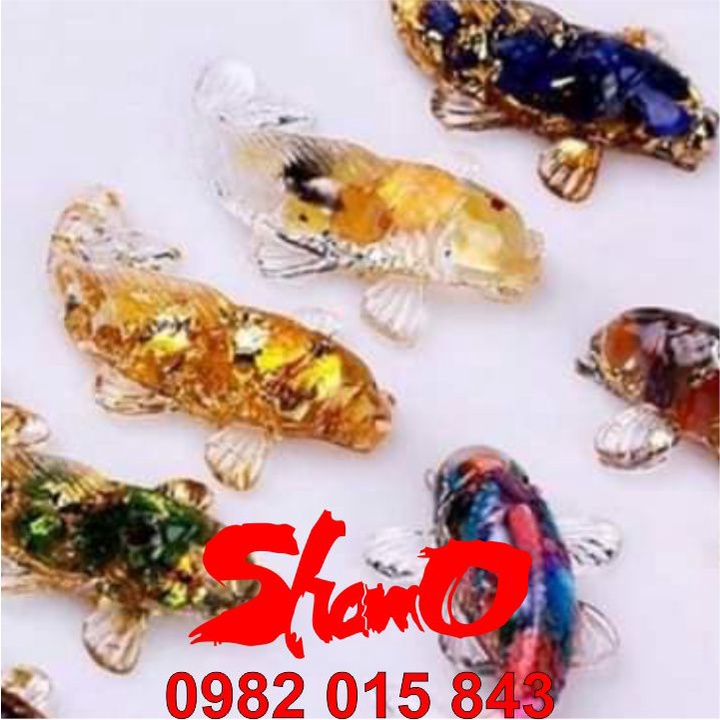 Cá Chép Koi đá thạch anh phong thủy