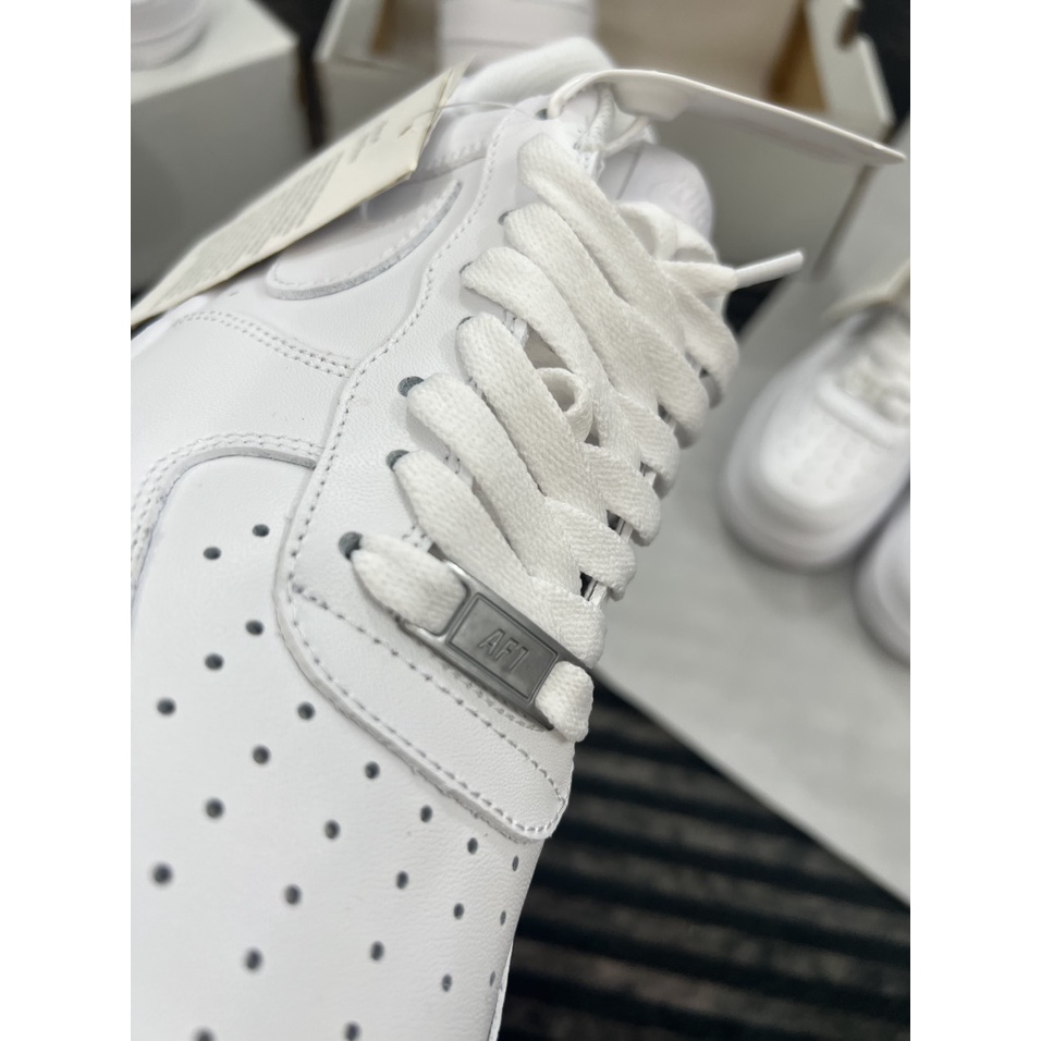 Giày Af1 Trắng  Đế Air , Air Force 1 Nam Nữ Hàng S. Cấp  Full Box Bill Dễ Phối Đồ  Nam Nữ