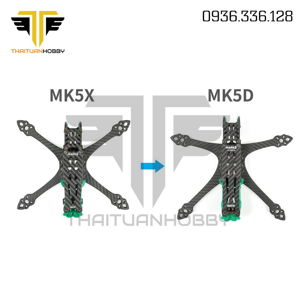 Khung Máy Bay Geprc GEP-MK5D O3 Deadcat