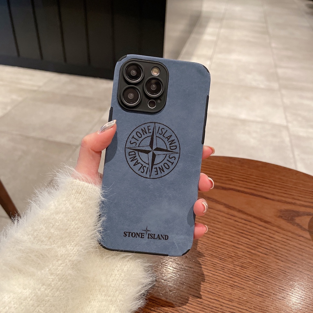 Ốp Điện Thoại Da Mềm Chống Dấu Vân Tay Và Chống Rơi Cho iPhone 7 8 Plus 6s x xs max xr 11 Pro max