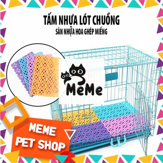 Tấm nhựa lót sàn chuồng chống lọt chân- có các khớp nối thành thảm nhựa lớn - SHOP CÓ DỊCH VỤ SPA, HOTEL