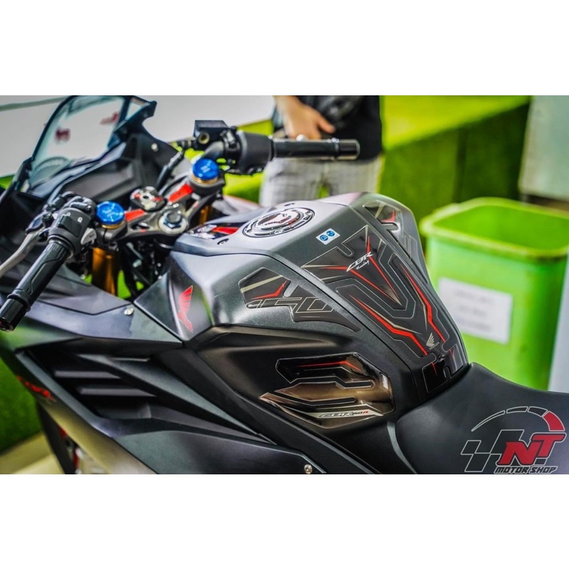 Full bộ Tem dán bình xăng CBR150R 2021 2022, tem dán chống trầy bình xăng, ghi đông, chống trượt CBR150 CBR 150R.