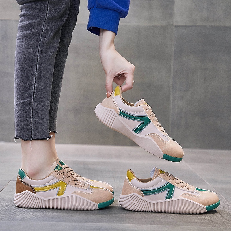 Giày Thể Thao Da Đế Dày Size 35-40 Thời Trang Xuân- Hạ -Thu - Đông 2023 Cho Nữ