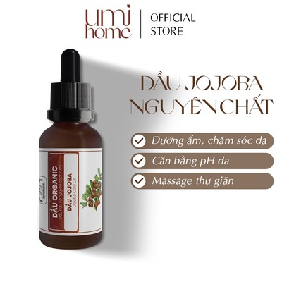 Dầu Jojoba hữu cơ UMIHOME nguyên chất | Jojoba oil Organic 10ML