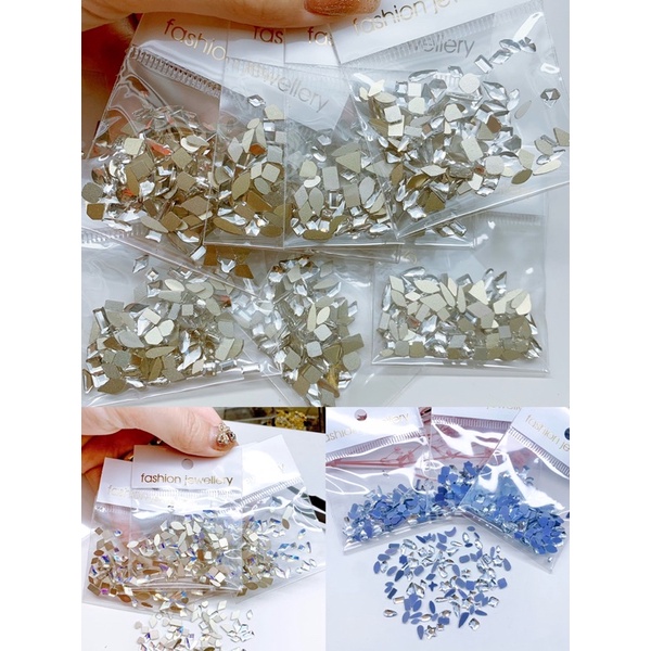 Set đá chân bằng size Mini 100v mix kiểu