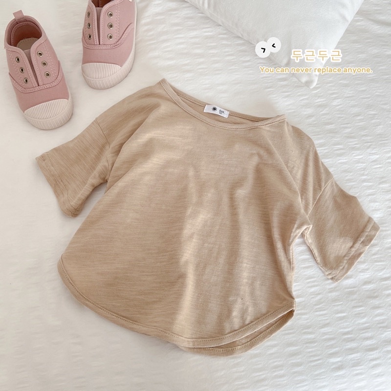 Áo mùa hè cho bé, Áo cộc cho bé chất cotton phong cách Hàn Quốc