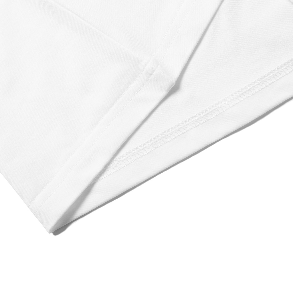Áo Phông Nam Cộc Tay Ceffylo Cao Cấp Màu Trắng Chất Cotton Thoáng Mát Co Giãn Mềm Mịn Form Slimfit Thời Trang Nam