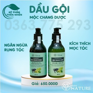Cặp dầu gội mọc tóc doctor nature