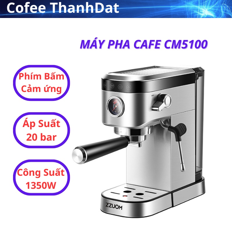 Máy Pha Cà phê Espresso, Máy Pha Cafe Tự Động CM5100