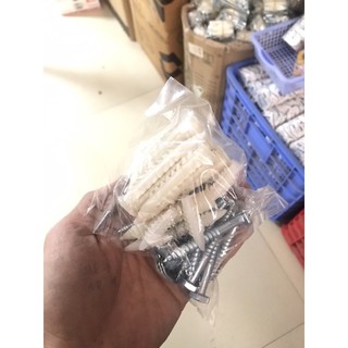 Bộ ốc vít lắp điều hoà. Đầy đủ từ mặt lạnh đến cục nóng.