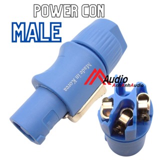 Jack speakon nguồn 3 pin