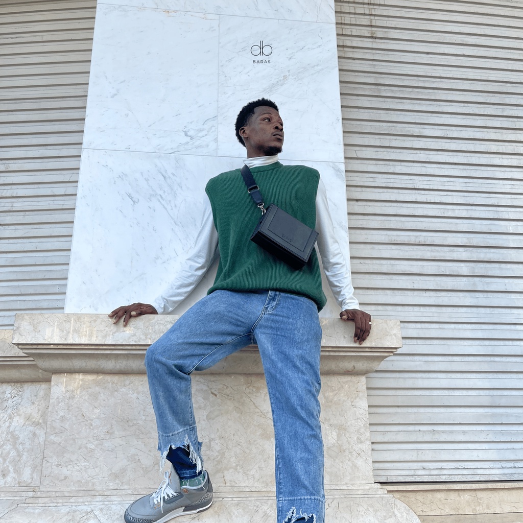 Túi đeo chéo hộp MURPHY BAG - BARAS VIETNAM - Túi đeo chéo nam nữ