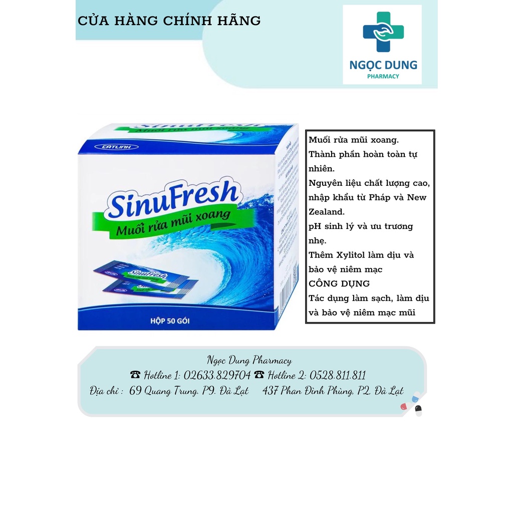 SinuFresh (Muối Rửa Mũi Xoang)