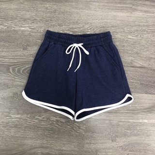 BEUCLOSET - Quần short mặc nhà thun da cá