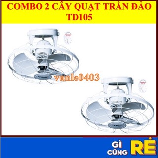 Quạt đảo trần SENKO TD105 chính hãng (combo 2 cây)