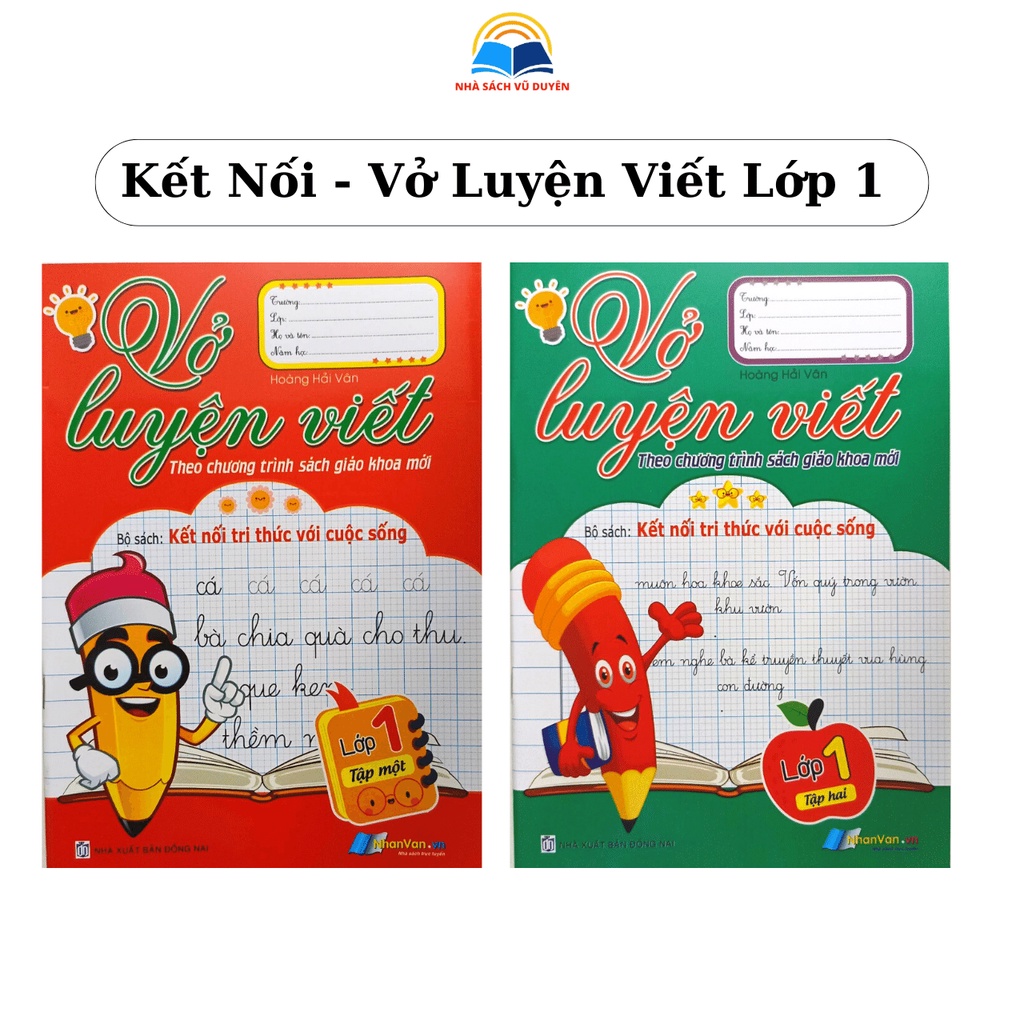 Sách - Combo Vở Luyện Viết Lớp 1 (Theo chương trình kết nối)